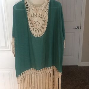 Sea Green Kimono